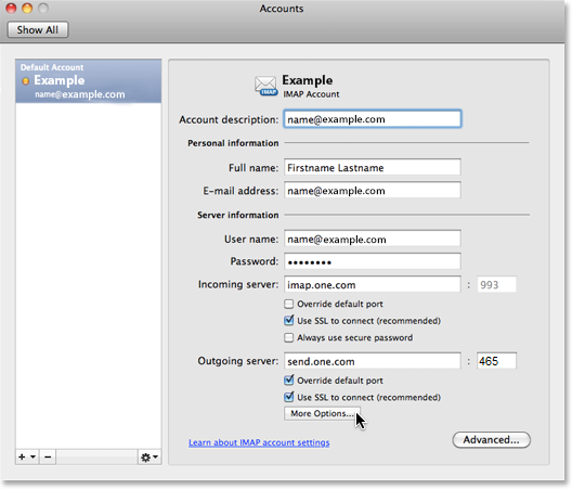 configure outlook for mac 2011 exchange 2010
